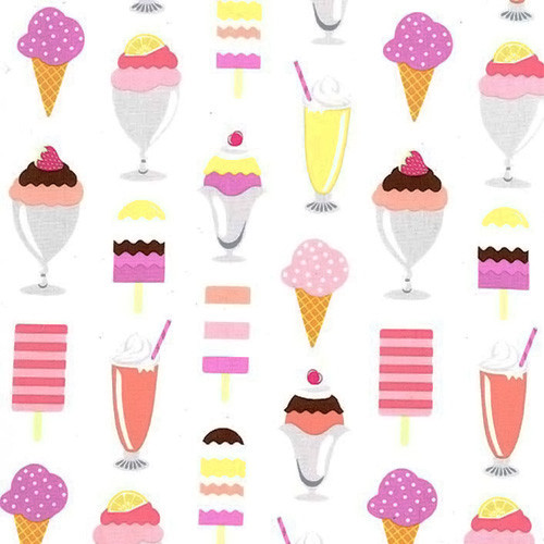 fagyi - ice cream, you scream - get the scoop in sherbet - designer pamut méteráru