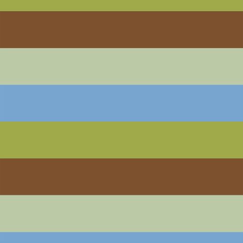 széles csíkok - wide stripes - green - mintás jersey méteráru