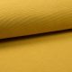 okker sárga - vastag, bordás, pamut jersey - ottoman rib méteráru