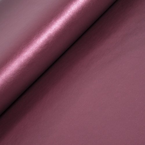 bogyó - metallic berry - metálfényű, egyszínű, kopásálló műbőr méteráru